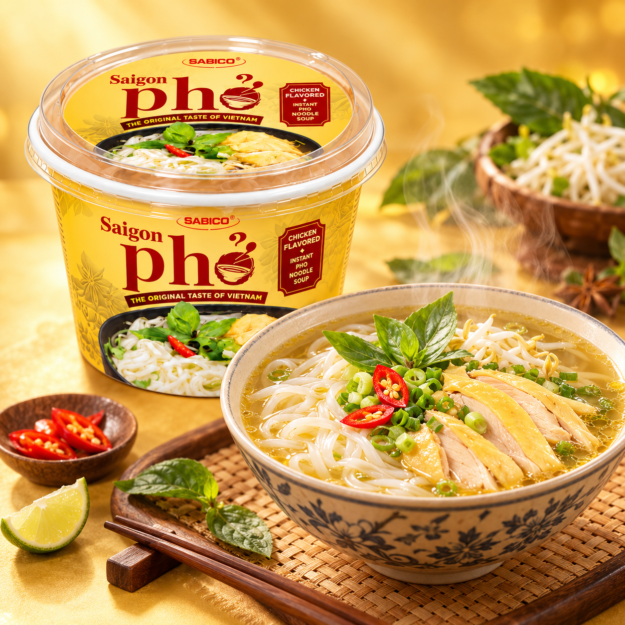 Chicken Phở (Pack of 9 Bowls)
